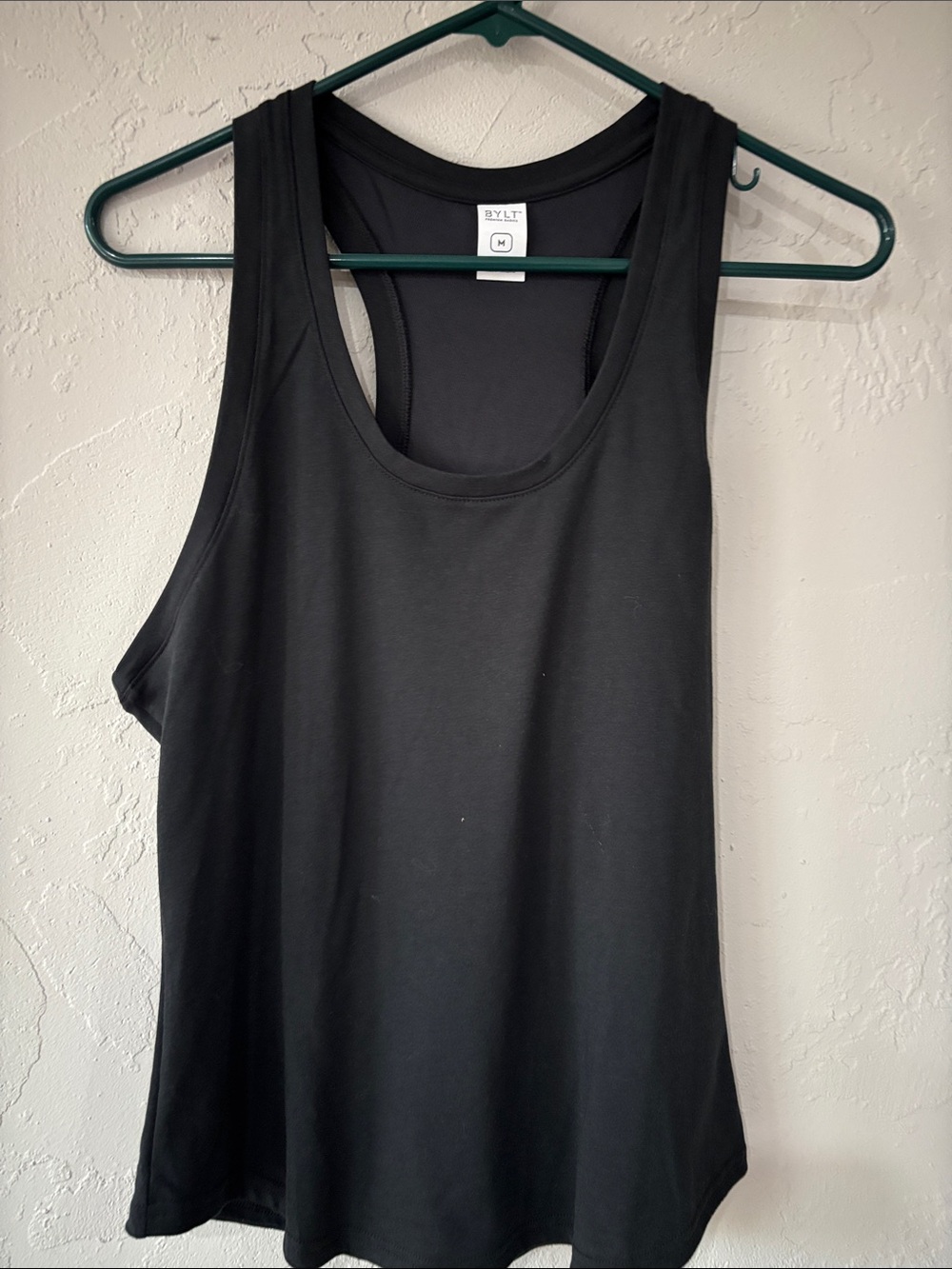 BYLT Basics Black Women's Racerback Tank